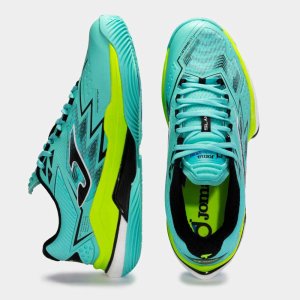 Joma Slam Turquesa Zapatillas Joma Slam Para Pádel Hombre – Turquesa, Talla 43, Con Tecnología DUAL REACTIVE Y Suela DURABILITY Zapatillas Joma Hombre