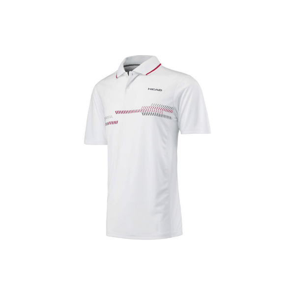 Polo Head Technical White/Red