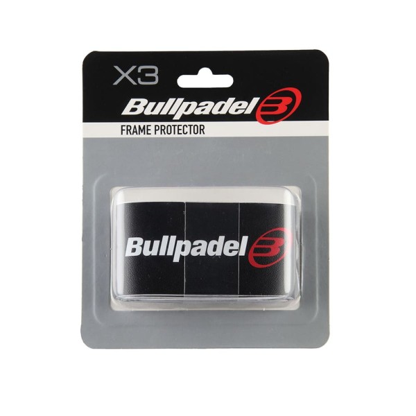 Pack 3 Protectores Bullpadel Negro