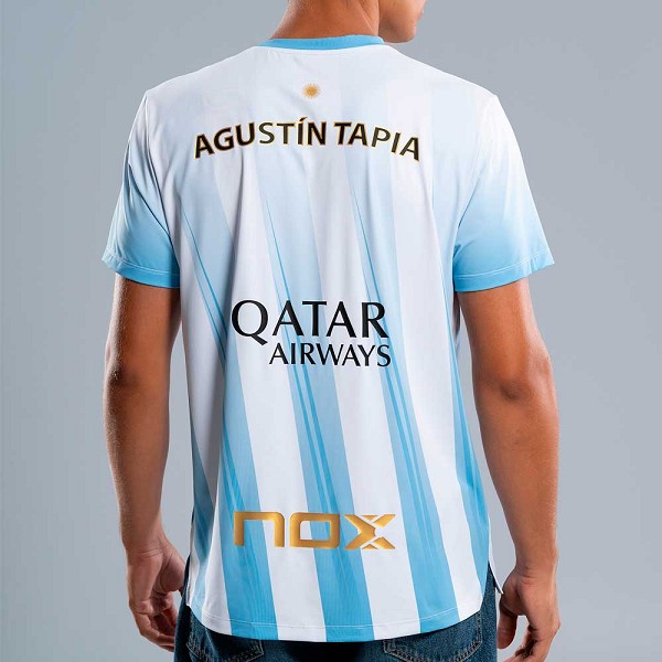 Camiseta Nox Sponsors AT10 Light Blue...