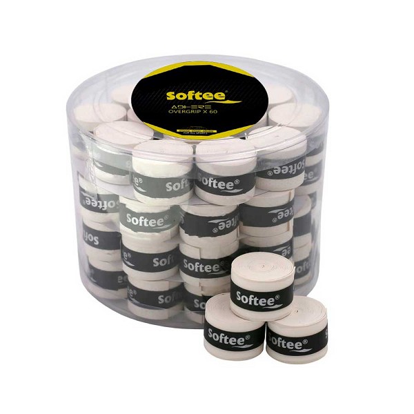 Pack 60 Overgrips Softee Blanco Adhere