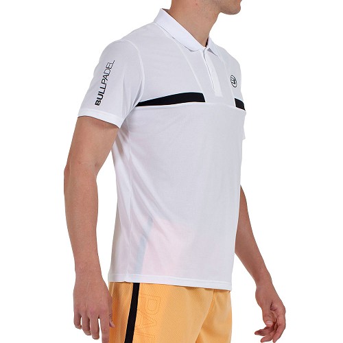 Polo Bullpadel Calzadil Blanco