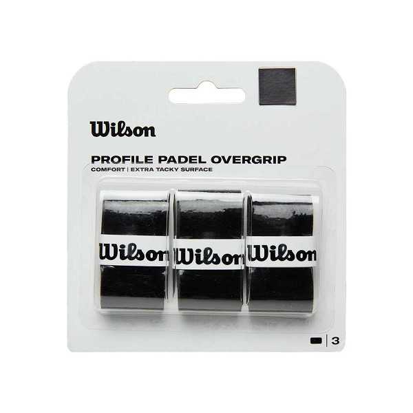 Pack 3 Overgrips Wilson Profile Black