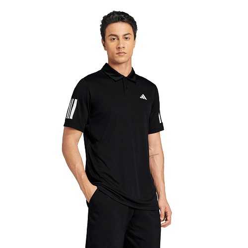 Polo Adidas Club 3STR Black 26