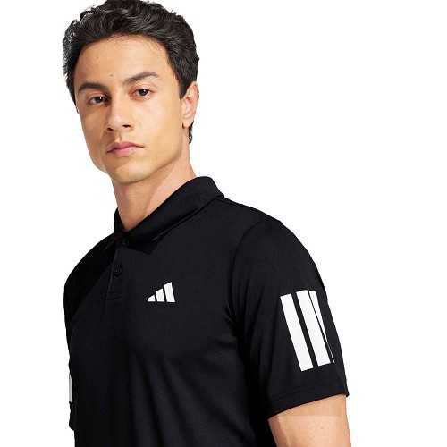 Polo Adidas Club 3STR Black 26