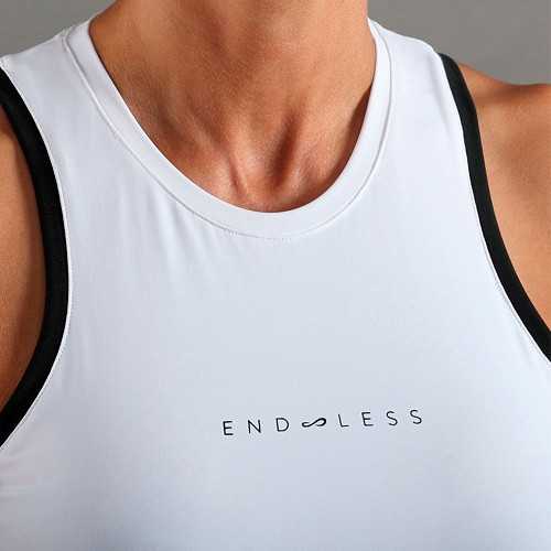 T-shirt Endless Blanc...