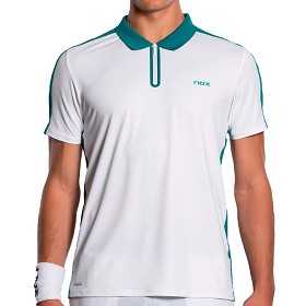 Polo Nox Pro White/Ivy Green