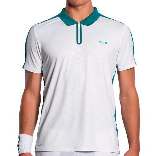 Polo Nox pro Branco/Verde Hera