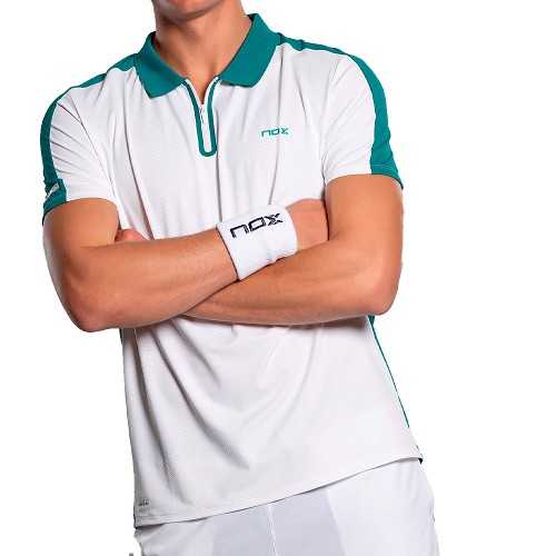 Polo Nox pro Branco/Verde Hera