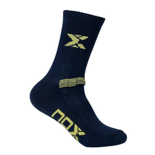 Blue/Lime Nox Socks