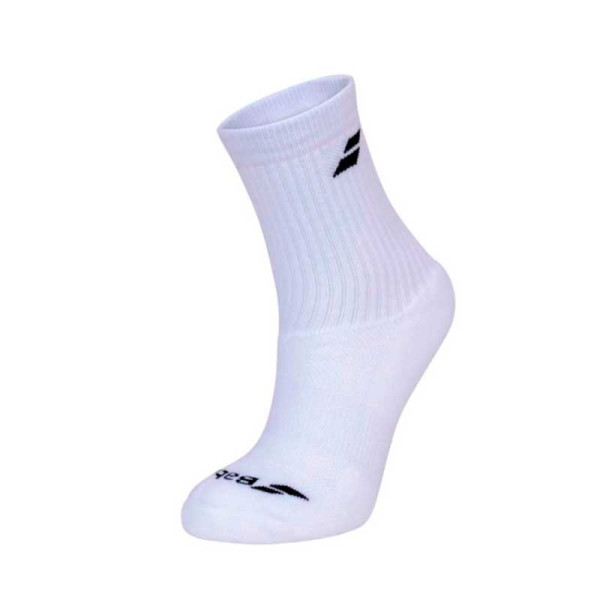 Pack 3 White Babolat Socks for Men