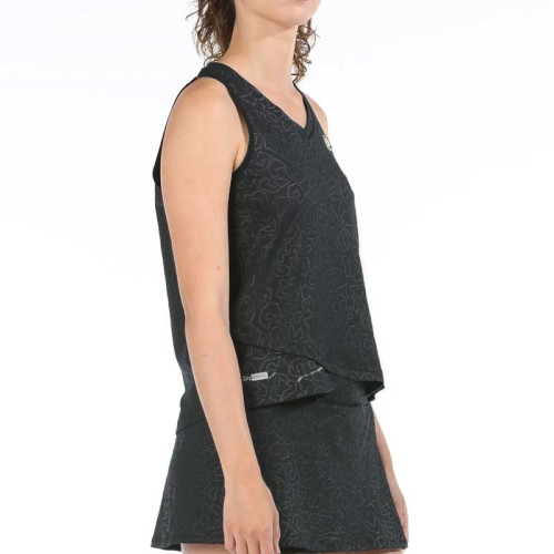 camiseta preta Bullpadel...