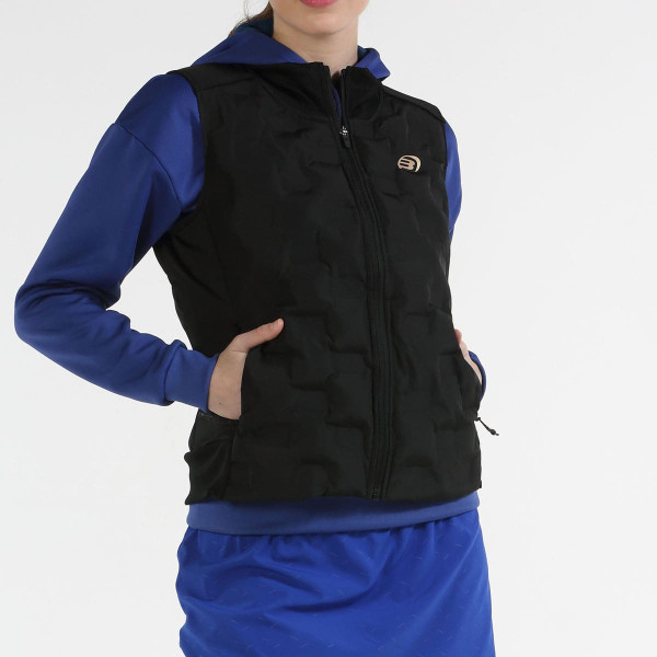 Schwarze Abapo Bullpadel Weste