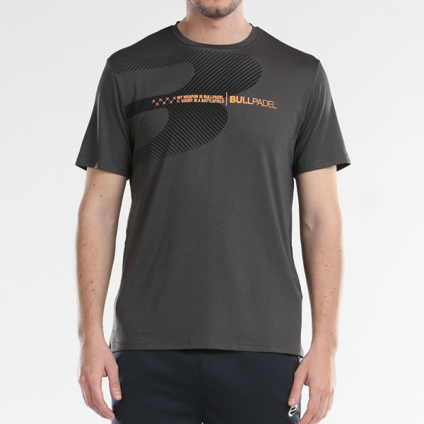 T-Shirt Bullpadel Aires Schwarz