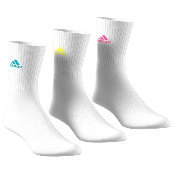 Pack 3 Calcetines Adidas White Colours