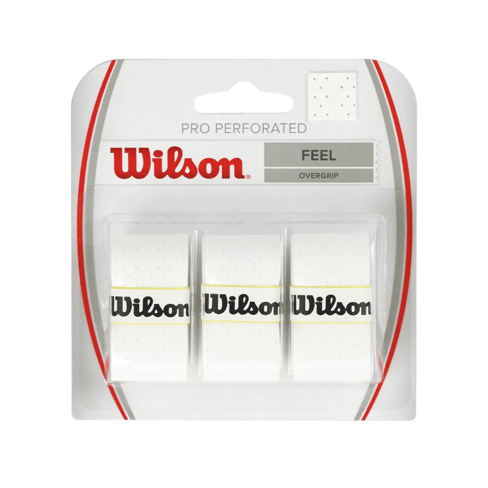 Pack 3 Overgrips Wilson Pro Perforated