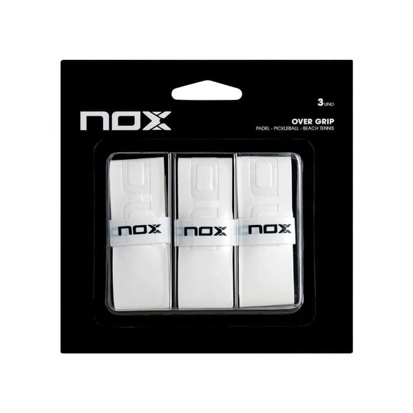 Pack 3 Overgrips Nox Blanco Liso