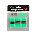 Pack 3 Overgrips Bullpadel Perforados Verde