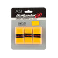 Pack 3 Overgrips Bullpadel Perforados Amarillo