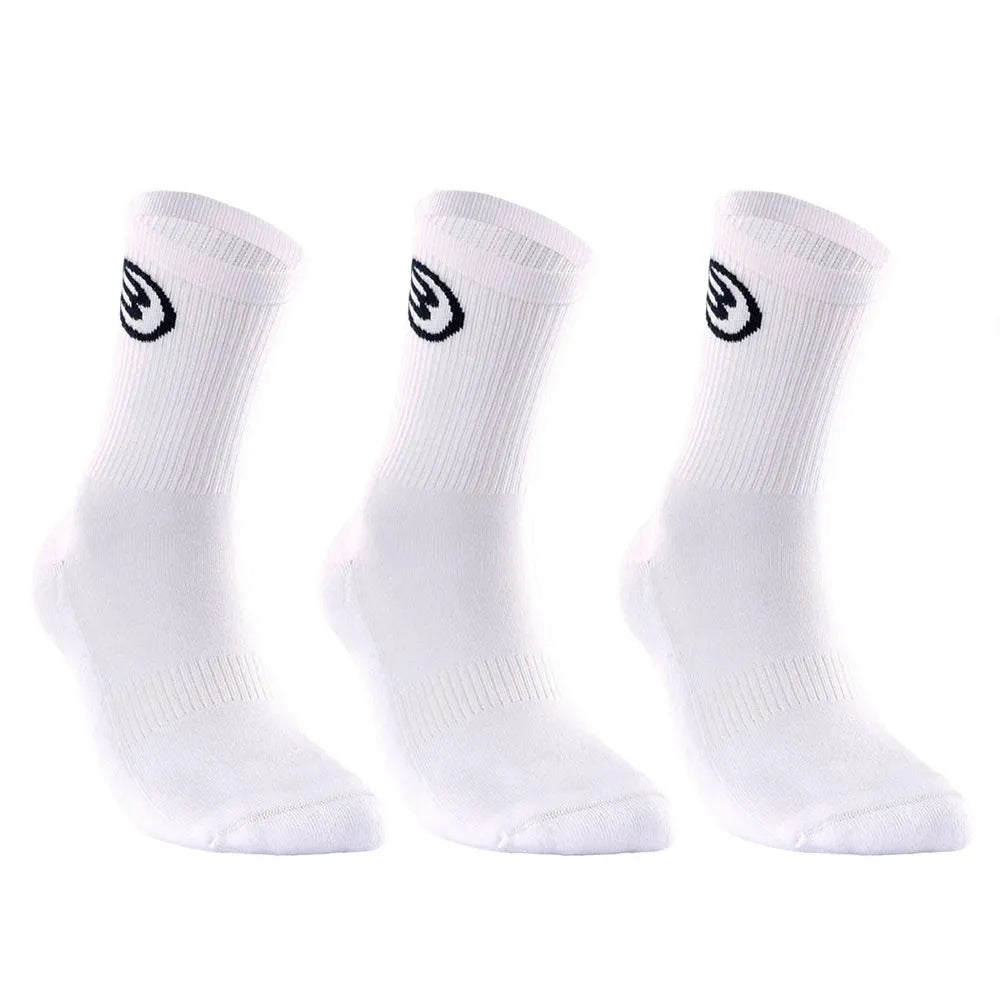 Pack 3 Calcetines Bullpadel BP252 I Blancos