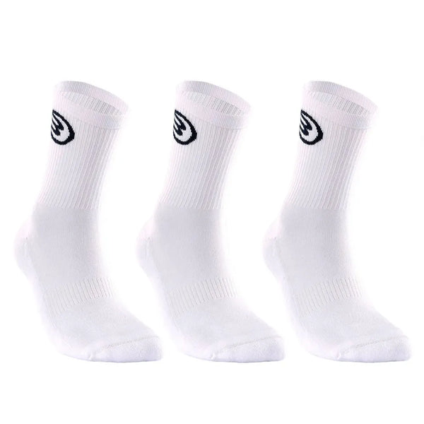 Pack 3 Calcetines Bullpadel BP252 I Blancos