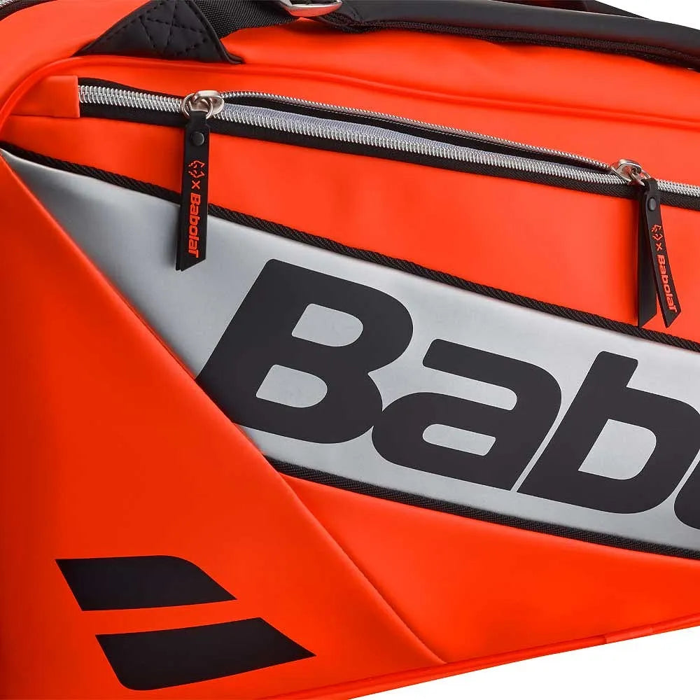Paletero Babolat RH PRO Naranja Fluor Juan Lebron 3