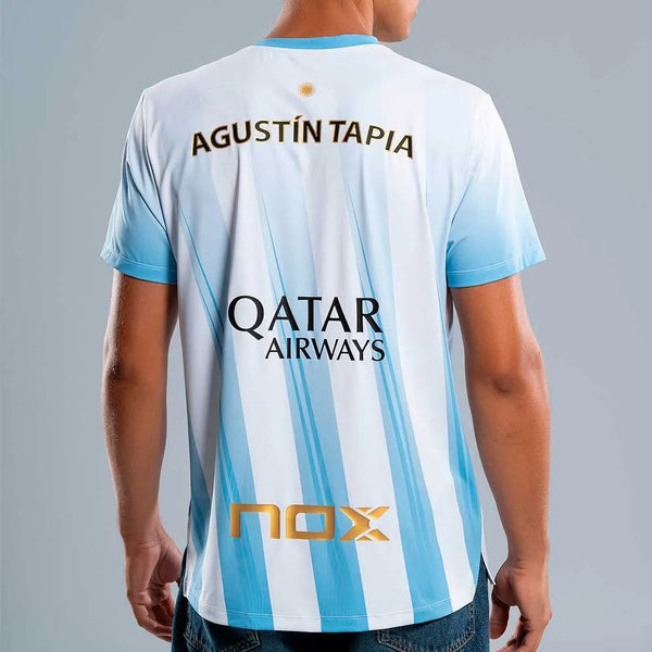 Camiseta Nox Sponsors AT10 Light Blue 2026
