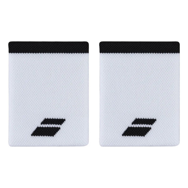 Muñequera Babolat Logo Jumbo White