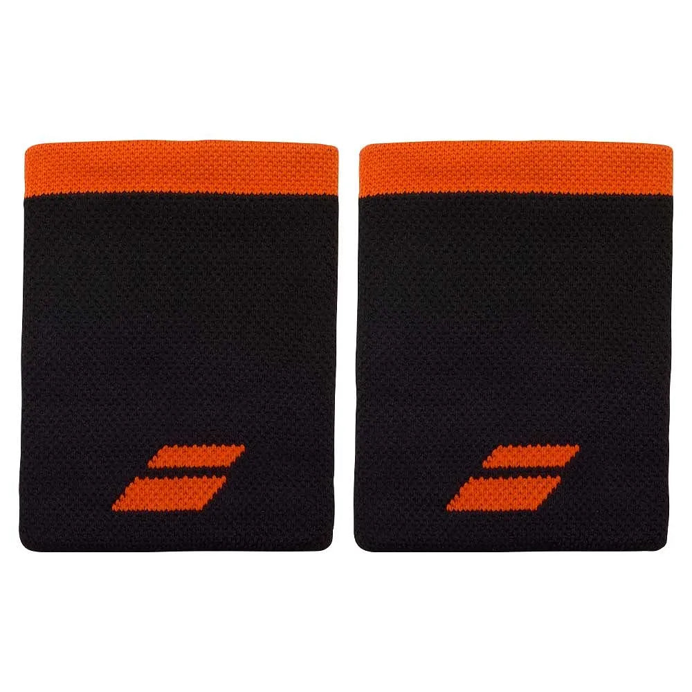Muñequera Babolat Logo Jumbo Black