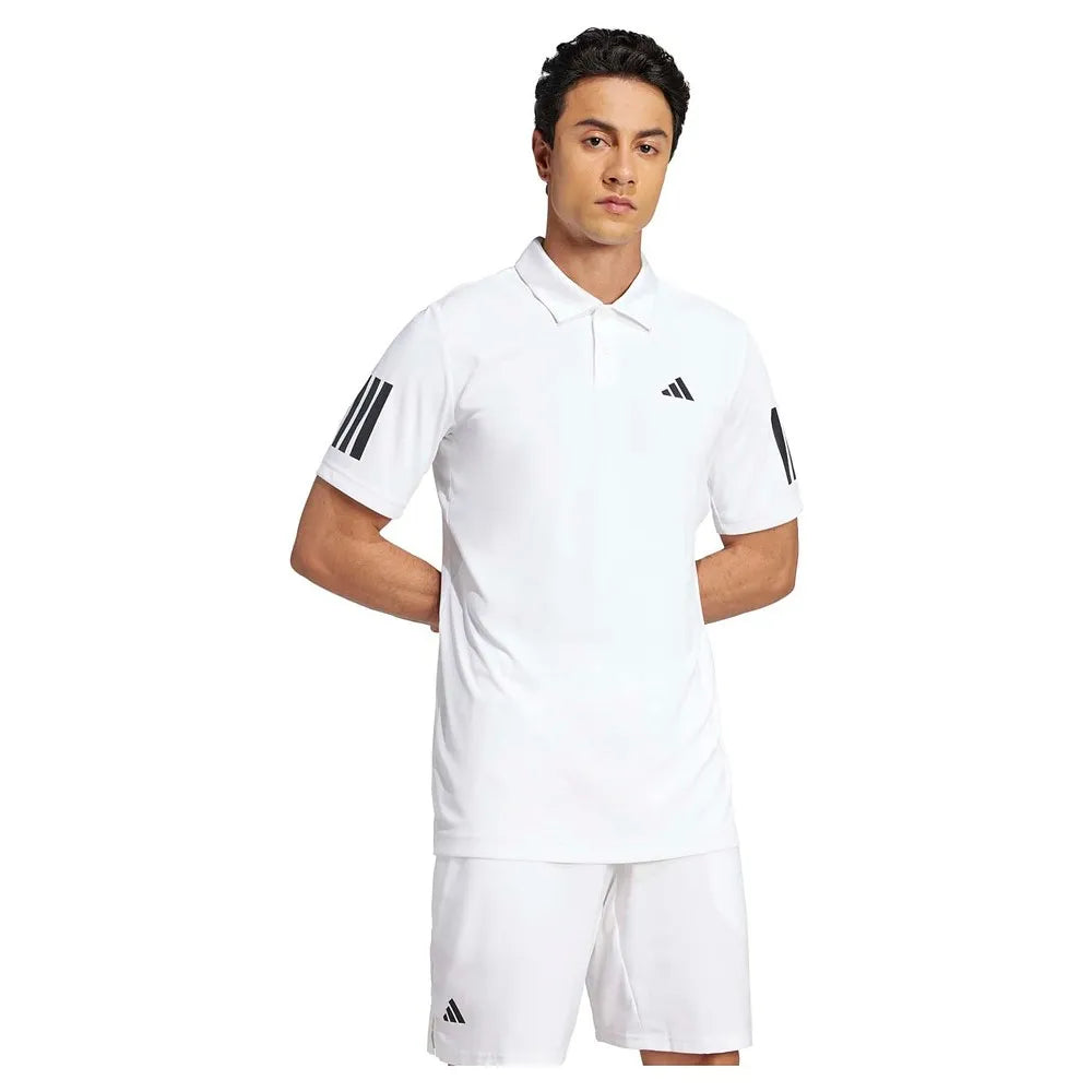 Polo Adidas Club 3STR White 26 4