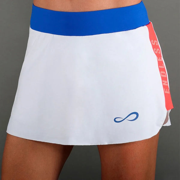 Falda Endless Slam White