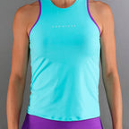 Camiseta Endless Essential Aqua Viola