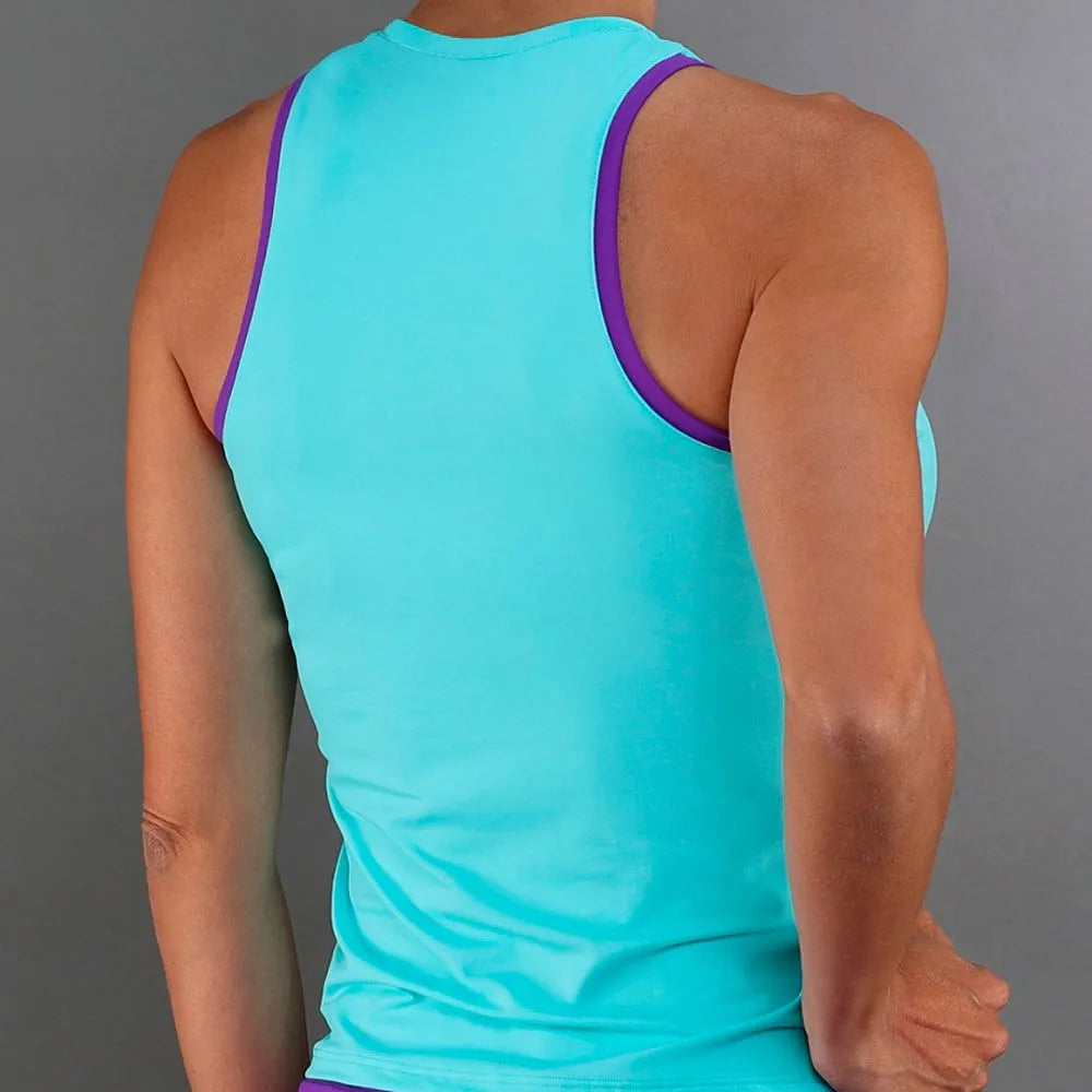 Camiseta Endless Essential Aqua Viola 2