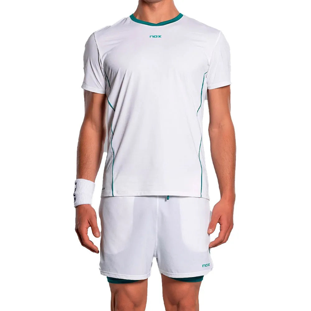 Camiseta Nox Pro White/Ivy Green 5
