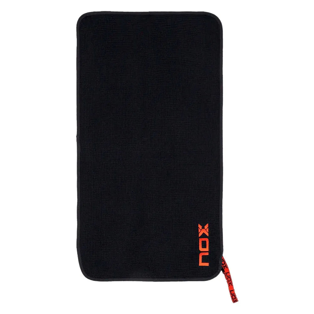 Toalla Nox Algodón Negra/Roja 50x90cm 2