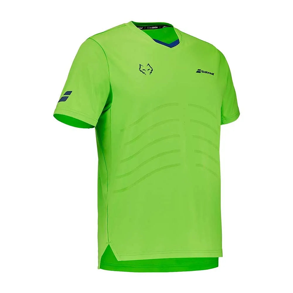 Camiseta Babolat Replica Juan Lebron Verde
