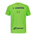 Camiseta Babolat Replica Juan Lebron Verde 2