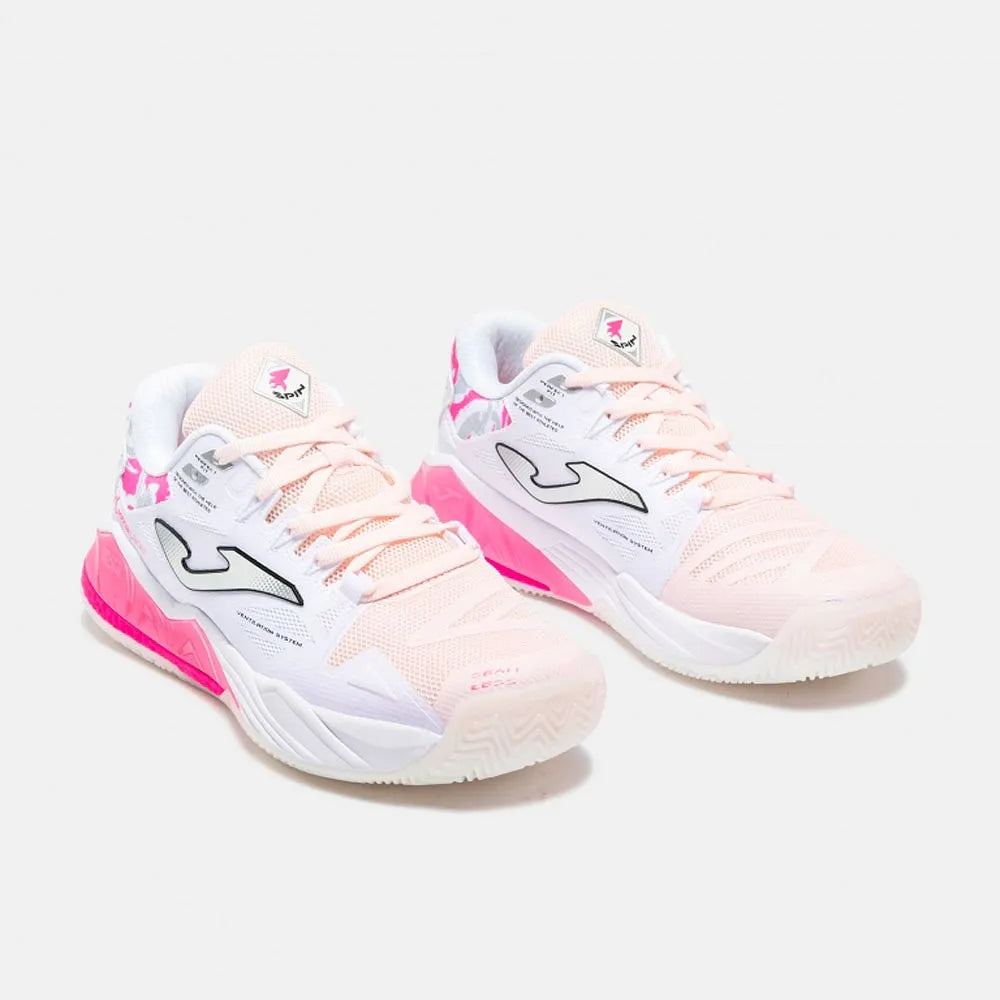 Joma Spin Lady 2632 Blanco Rosa 4