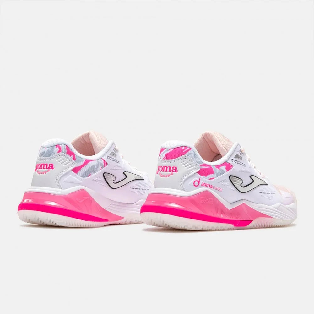 Joma Spin Lady 2632 Blanco Rosa 3