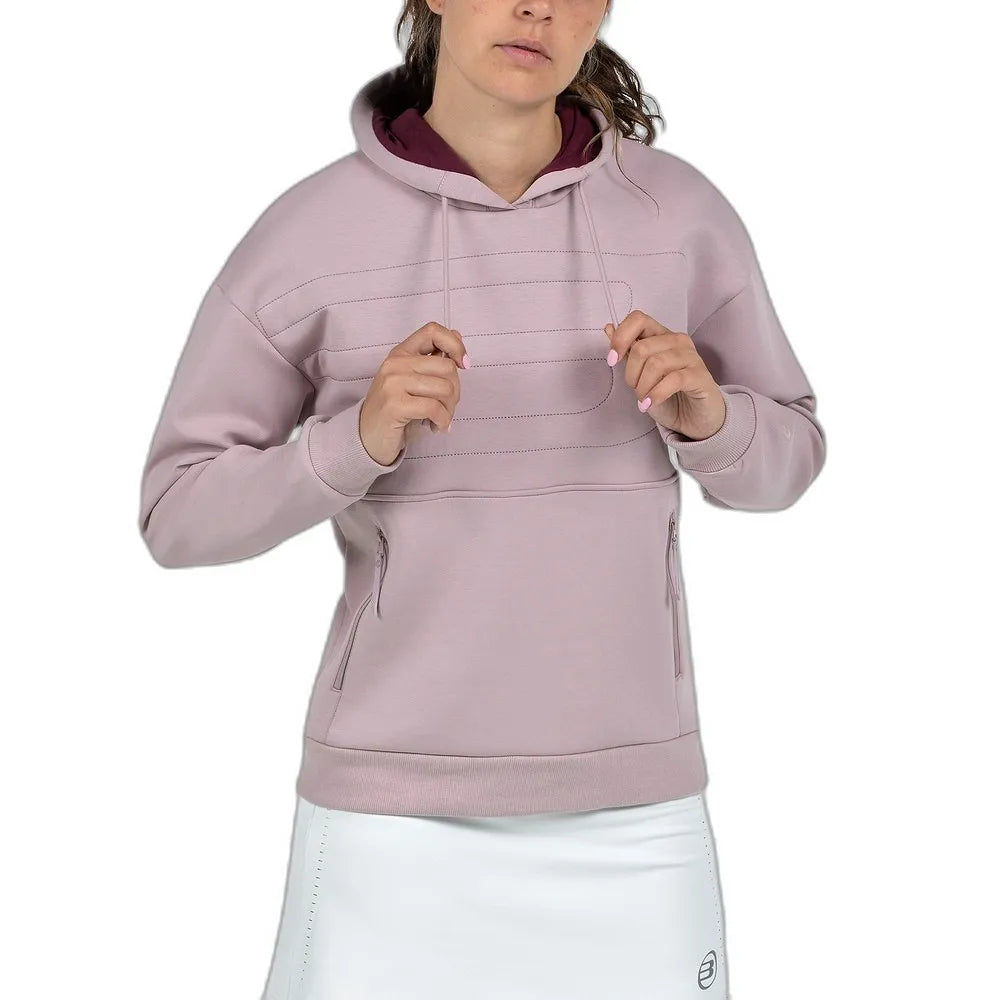 Sudadera Bullpadel Eolia Rosa