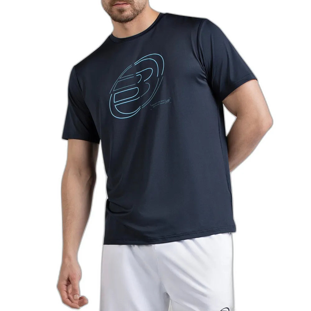 Camiseta Bullpadel Cuno Azul Marino 3