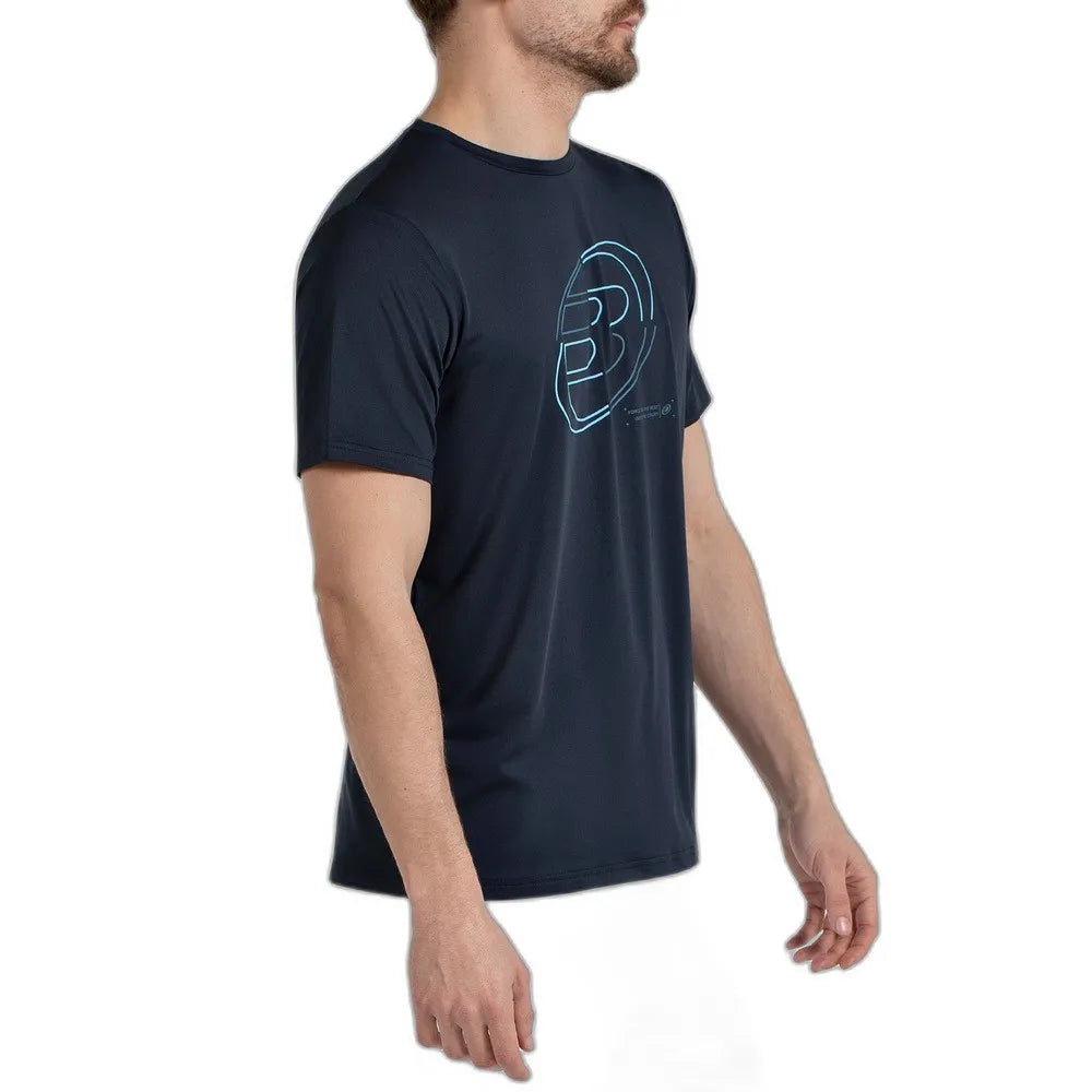 Camiseta Bullpadel Cuno Azul Marino 4