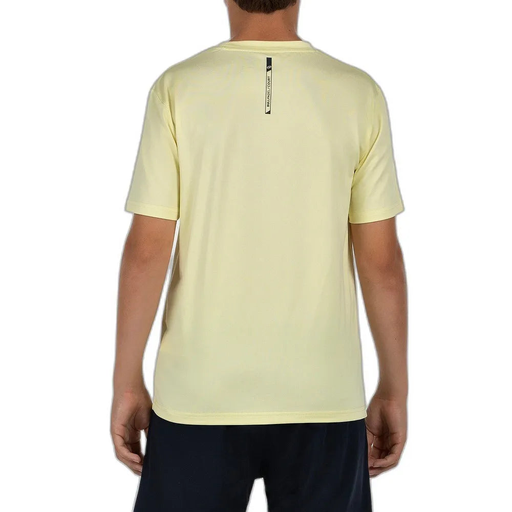 Camiseta Bullpadel Cuno Junior Amarillo 3