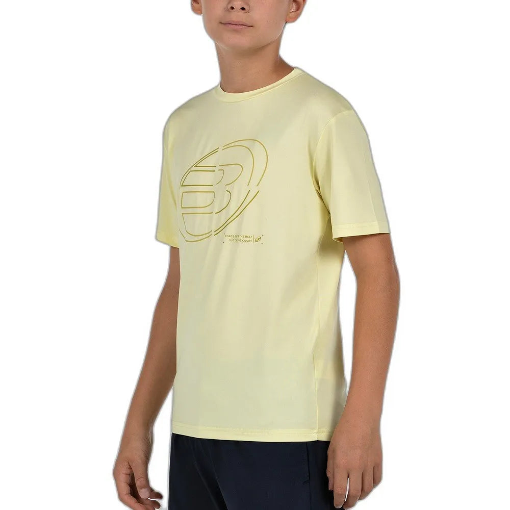 Camiseta Bullpadel Cuno Junior Amarillo 2