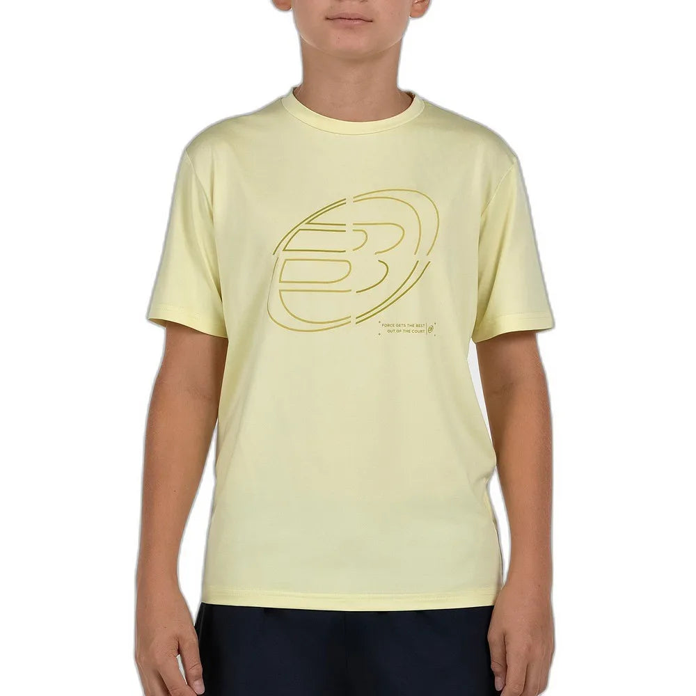 Camiseta Bullpadel Cuno Junior Amarillo