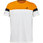 Camiseta Crew Neck Crema/Naranja 26 FW