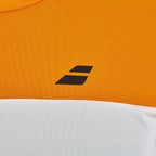 Camiseta Crew Neck Crema/Naranja 26 FW 4