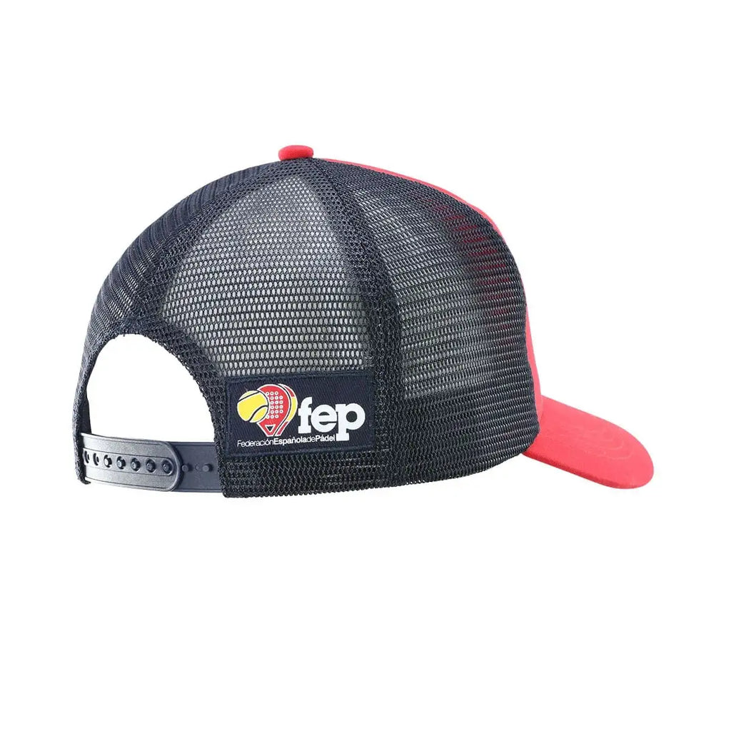 Gorra Bullpadel F.E.P. Roja 4