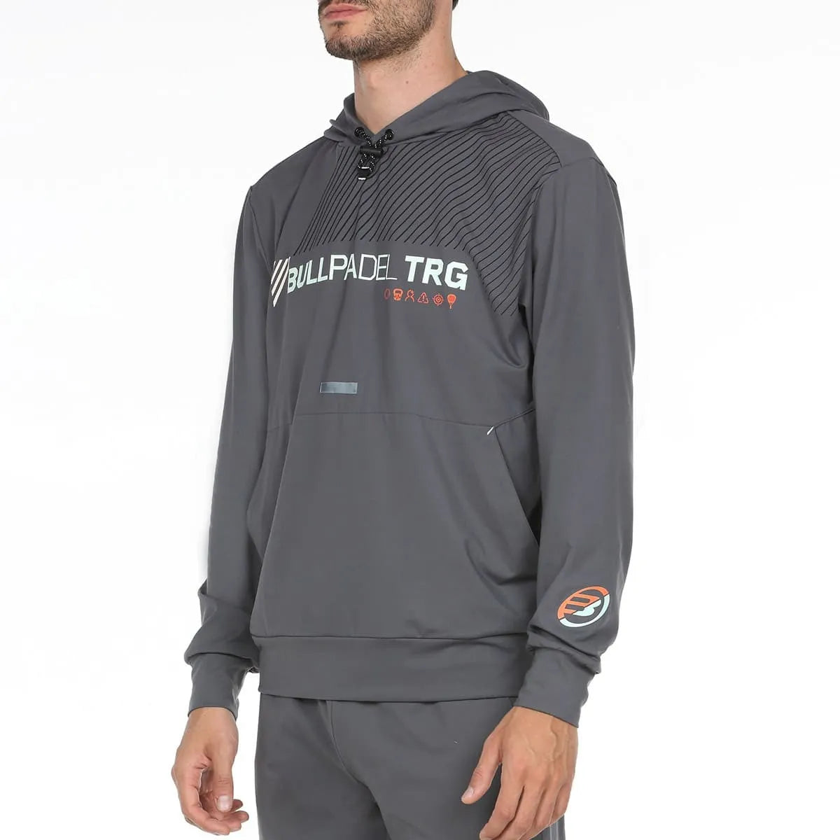 Sudadera Bullpadel Tolmo Caviar 2