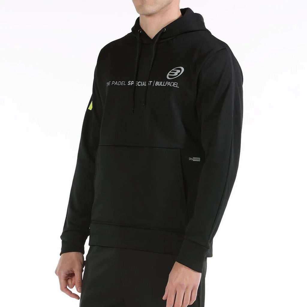 Sudadera Bullpadel Lipis Negra 3
